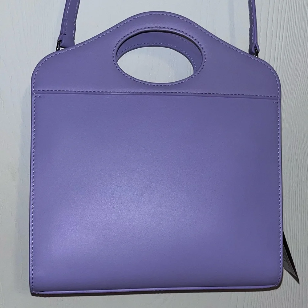 🔴SOLD🔴 BURBERRY Mini Leather Pocket Bag- Soft Violet - Picture 11 of 16